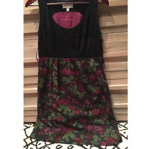 Anthropologie floral dress w/ pockets (size 8)
